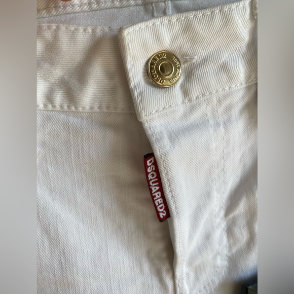 DSQUARED2 SUPER SKINNY JEANS IN STRETCH COTTON DENIM Sz 38IT - Picture 8 of 13